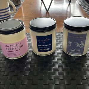 Bath and Body Works candles